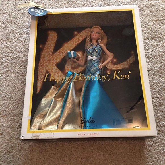 Mattel Doll 2010 Happy Birthday Ken Barbie - 50th Anniversary - - Picture 1 of 12